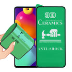 Pellicola vetro temperato 9D per smartphone compatibili