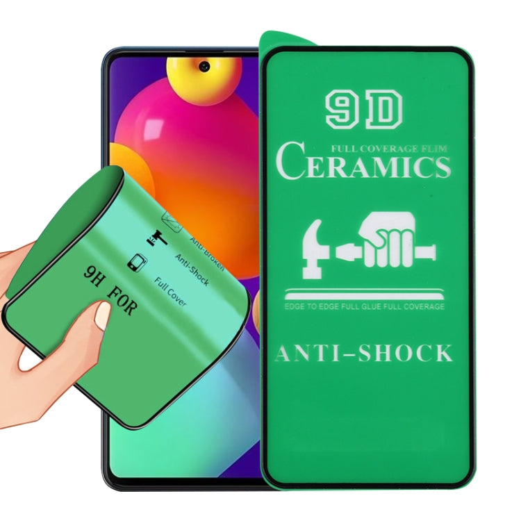 Pellicola vetro temperato 9D per smartphone compatibili