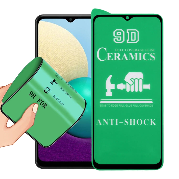 Pellicola vetro temperato 9D per smartphone compatibili