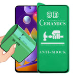 Pellicola vetro temperato 9D per smartphone compatibili