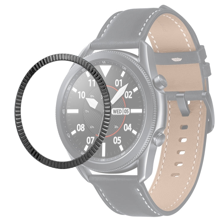 Anello con castone Smart Watch Wave Texture, For Samsung Galaxy Watch 3 41mm, For Samsung Galaxy Watch 3 45mm