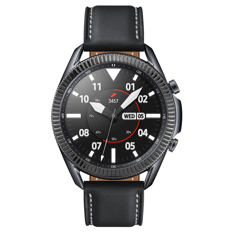 Anello con castone Smart Watch Wave Texture, For Samsung Galaxy Watch 3 41mm, For Samsung Galaxy Watch 3 45mm