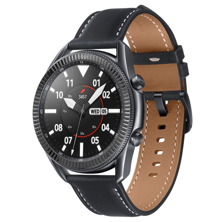 Anello con castone Smart Watch Wave Texture, For Samsung Galaxy Watch 3 41mm, For Samsung Galaxy Watch 3 45mm