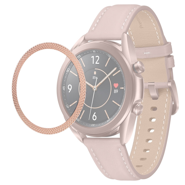 Anello lunetta Smart Watch Rhombus Texture, For Samsung Galaxy Watch 3 41mm, For Samsung Galaxy Watch 3 45mm