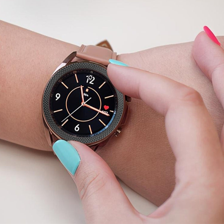 Anello lunetta Smart Watch Rhombus Texture, For Samsung Galaxy Watch 3 41mm, For Samsung Galaxy Watch 3 45mm
