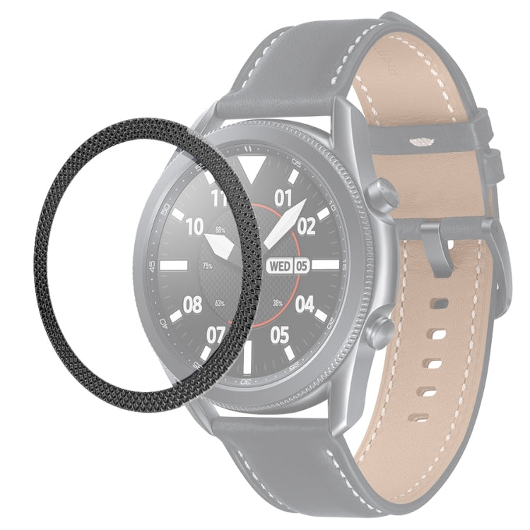 Anello lunetta Smart Watch Rhombus Texture, For Samsung Galaxy Watch 3 41mm, For Samsung Galaxy Watch 3 45mm