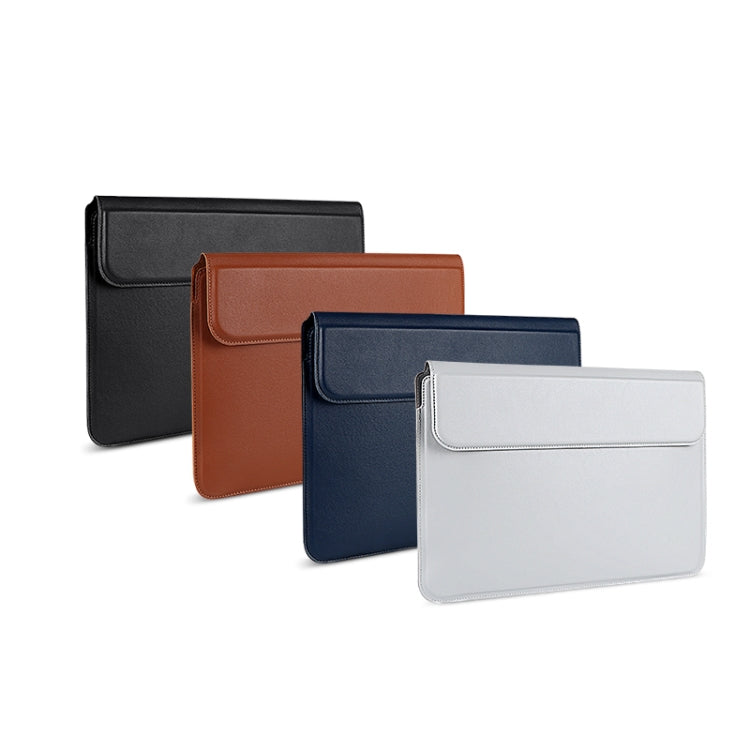 PU08 Borsa multifunzionale in poliuretano per notebook, 13.3 inch, 14.1-15.4 inch