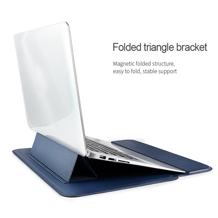 PU08 Borsa multifunzionale in poliuretano per notebook, 13.3 inch, 14.1-15.4 inch