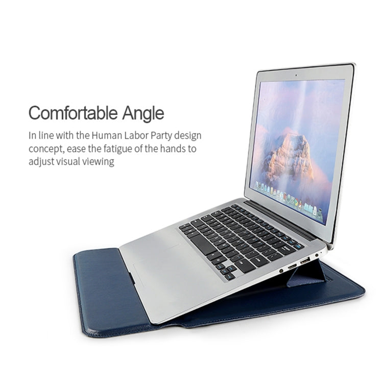 PU08 Borsa multifunzionale in poliuretano per notebook, 13.3 inch, 14.1-15.4 inch