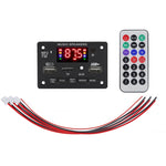 JX-809BT Scheda decodificatore lettore audio MP3 per auto 12V Radio FM USB, con Bluetooth / Controllo remoto / Registrazione, JX-809BT
