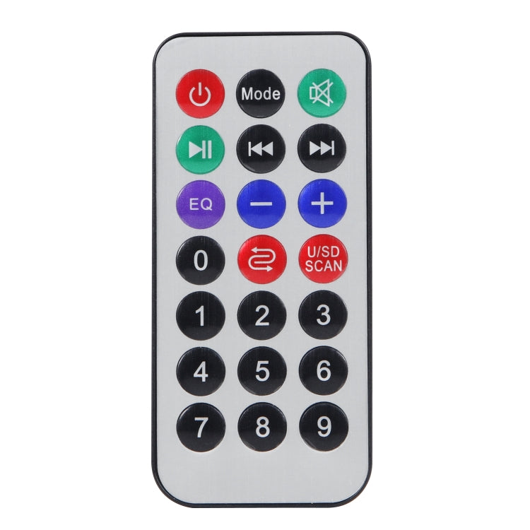 JX-809BT Scheda decodificatore lettore audio MP3 per auto 12V Radio FM USB, con Bluetooth / Controllo remoto / Registrazione, JX-809BT