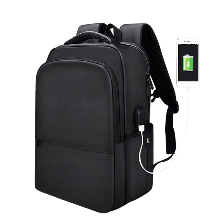 SJ01 Zaino per computer business casual con porta di ricarica USB, 13-15 inch Universal, 15.6-17.3 inch Universal