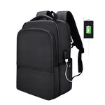 SJ01 Zaino per computer business casual con porta di ricarica USB, 13-15 inch Universal, 15.6-17.3 inch Universal