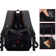 SJ01 Zaino per computer business casual con porta di ricarica USB, 13-15 inch Universal, 15.6-17.3 inch Universal