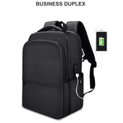 SJ01 Zaino per computer business casual con porta di ricarica USB, 13-15 inch Universal, 15.6-17.3 inch Universal