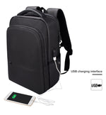 SJ01 Zaino per computer business casual con porta di ricarica USB, 13-15 inch Universal, 15.6-17.3 inch Universal