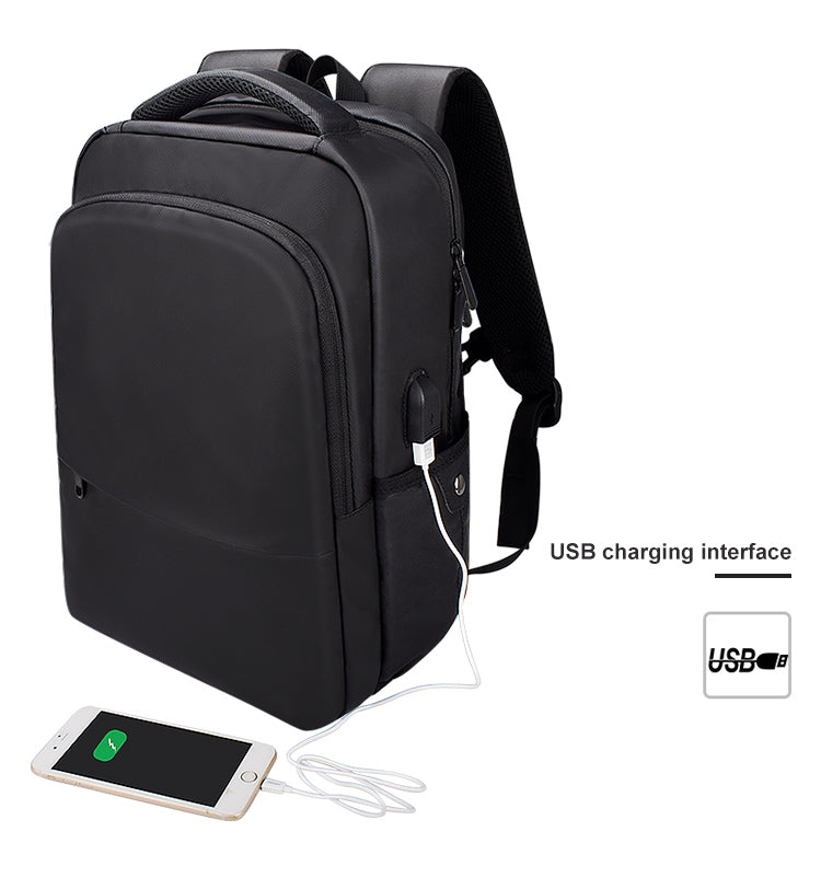 SJ01 Zaino per computer business casual con porta di ricarica USB, 13-15 inch Universal, 15.6-17.3 inch Universal