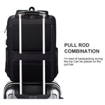 SJ01 Zaino per computer business casual con porta di ricarica USB, 13-15 inch Universal, 15.6-17.3 inch Universal