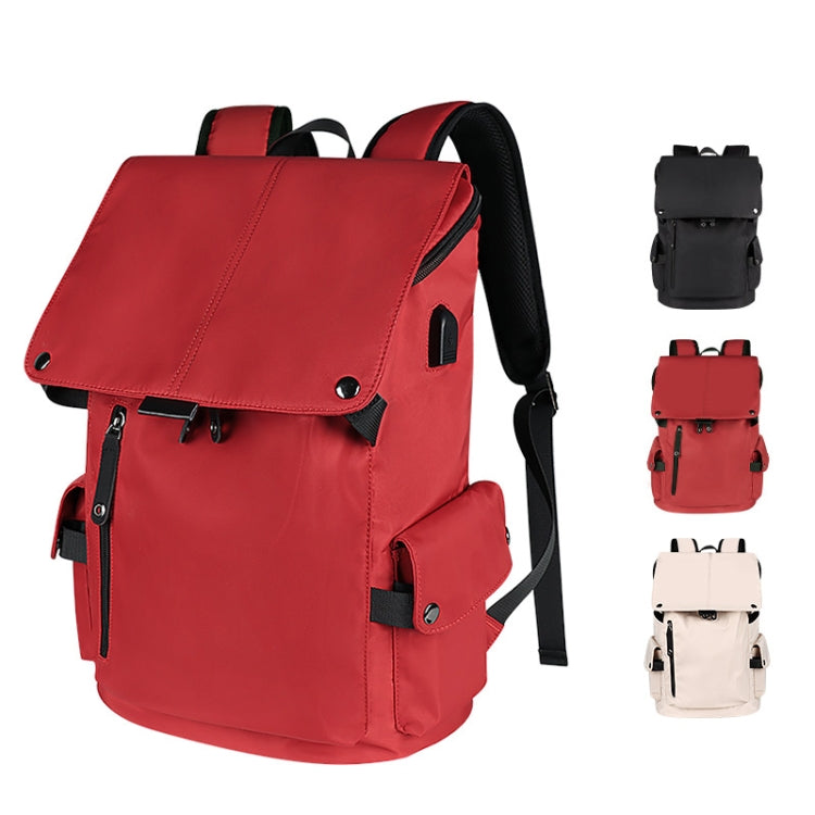 SJ02 Zaino per laptop universale di grande capacità da 13-15,6 pollici con porta di ricarica USB