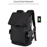 SJ02 Zaino per laptop universale di grande capacità da 13-15,6 pollici con porta di ricarica USB