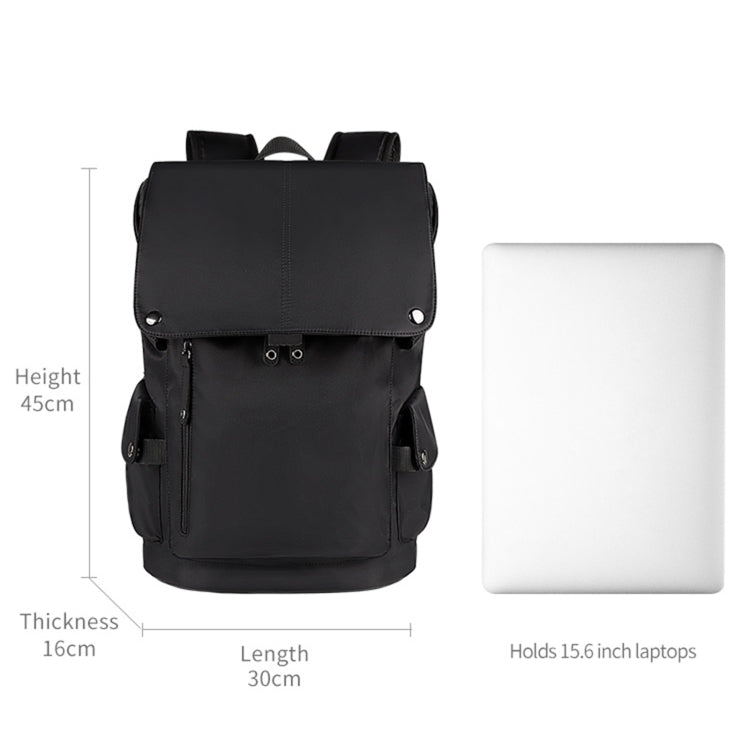 SJ02 Zaino per laptop universale di grande capacità da 13-15,6 pollici con porta di ricarica USB