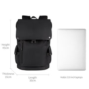 SJ02 Zaino per laptop universale di grande capacità da 13-15,6 pollici con porta di ricarica USB