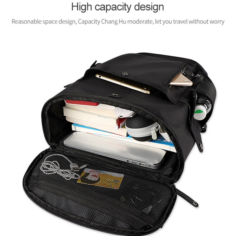 SJ02 Zaino per laptop universale di grande capacità da 13-15,6 pollici con porta di ricarica USB
