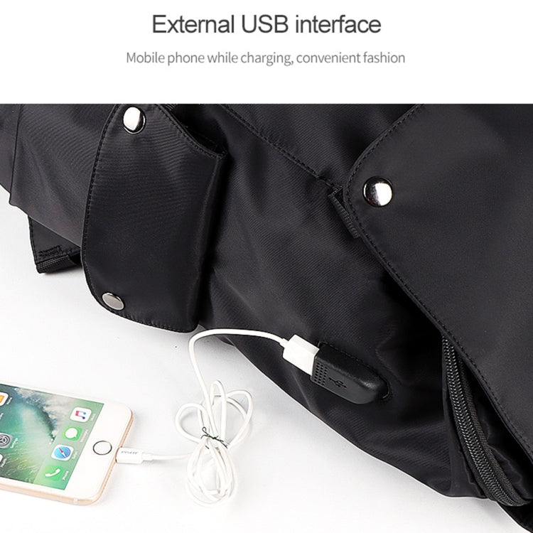 SJ02 Zaino per laptop universale di grande capacità da 13-15,6 pollici con porta di ricarica USB