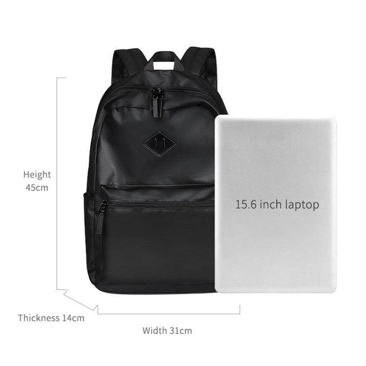 SJ03 Zaino per laptop universale di grande capacità da 13-15,6 pollici con porta di ricarica USB e porta per cuffie