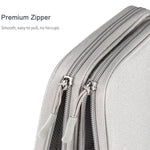 Borsa porta accessori digitale a doppio strato 25x18x6 cm