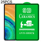 25 pellicole ceramiche per colla a schermo intero 9D a schermo intero, For Huawei Enjoy Tablet 2 10.1 inch (25 PCS), For Lenovo Tab M10 TB-X605L 10.1 inch (25 PCS), For Lenovo Tab M8 8 inch (25 PCS), For Huawei MediaPad M5 Lite 10.1 inch (25 PCS)      ...