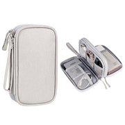SM05 Custodia per accessori digitali a doppio strato con cordino