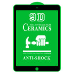Pellicola vetro temperato 9D per iPad 9.7 e 10.2 pollici