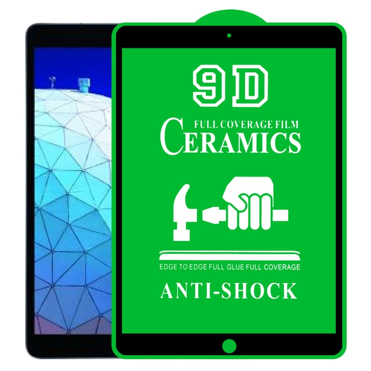 Pellicola vetro temperato 9D per iPad 9.7 e 10.2 pollici