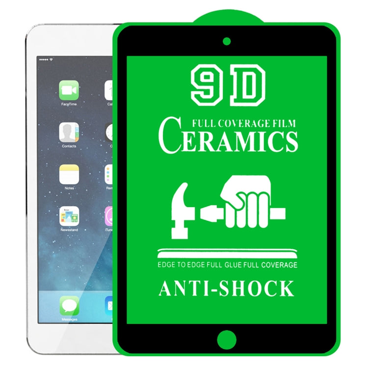 Pellicola vetro temperato 9D per iPad 9.7 e 10.2 pollici