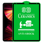 Pellicola vetro temperato 9D per iPad 9.7 e 10.2 pollici