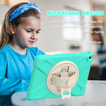 Custodia protettiva in silicone + PC con supporto e tracolla, For Amazon Kindle Fire HD 10 2021