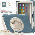 Custodia protettiva in silicone + PC con supporto e tracolla, For Amazon Kindle Fire HD 10 2021