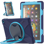 Custodia silicone e PC con tracolla per iPad Pro 12.9 2021/2022