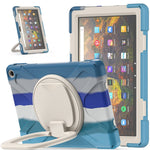 Custodia silicone e PC con tracolla per iPad Pro 12.9 2021/2022