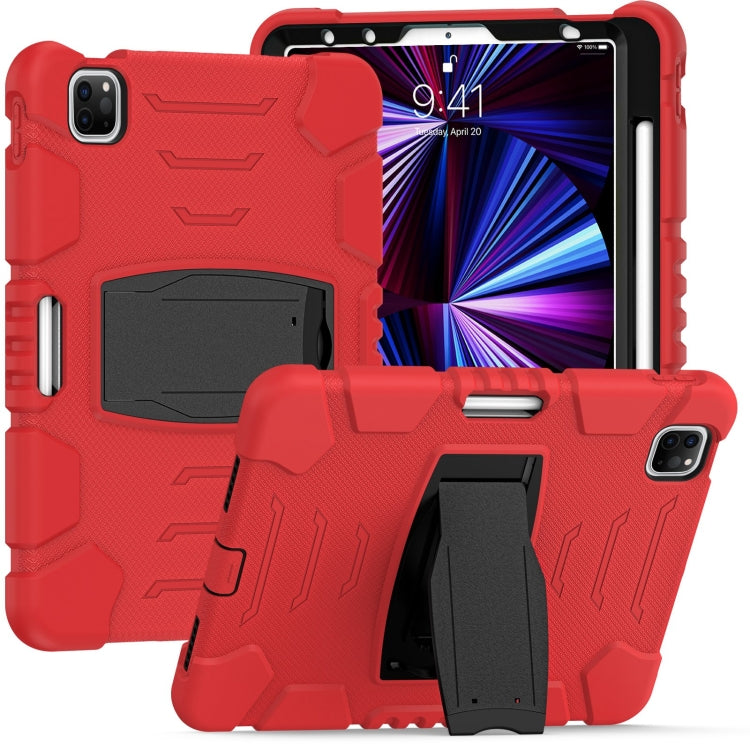 Custodia protettiva 3 strati in silicone e PC per iPad Air 10.9