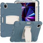 Custodia protettiva 3 strati in silicone e PC per iPad Air 10.9