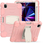Custodia protettiva 3 strati in silicone e PC per iPad Air 10.9