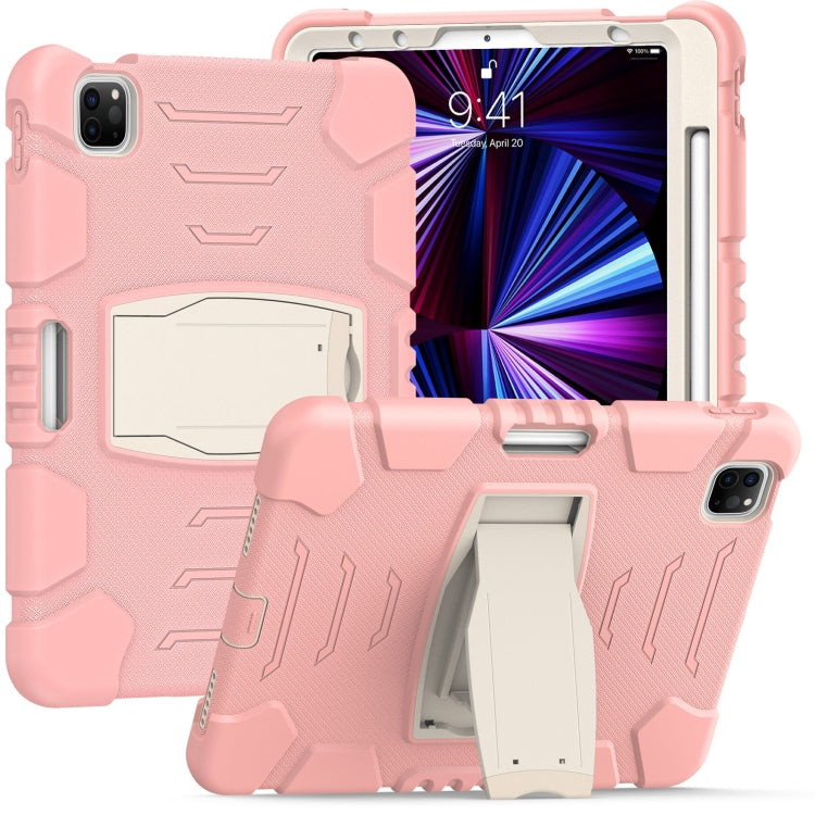 Custodia protettiva 3 strati in silicone e PC per iPad Air 10.9