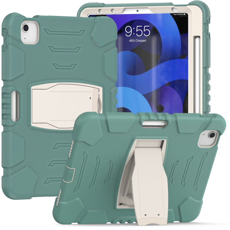 Custodia protettiva 3 strati in silicone e PC per iPad Air 10.9