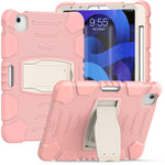 Custodia protettiva 3 strati in silicone e PC per iPad Air 10.9