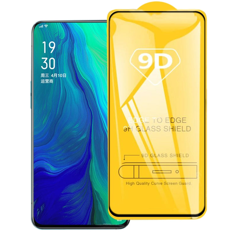 Pellicola in vetro temperato a schermo intero con colla intera 9D, For OPPO Reno5 5G / Reno5 Z 5G (1 PC), For OPPO Reno4 4G (1 PC), For OPPO Reno4 Z 5G (1 PC)