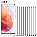 25 PZ Full Glue 9H HD 3D Pellicola in vetro temperato con bordo curvo, For Samsung Galaxy S21 5G (25pcs), For Samsung Galaxy S21+ 5G (25pcs), For Samsung Galaxy S21 Ultra 5G (25pcs)