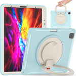 Custodia antiurto tablet con supporto rotante e slot penna