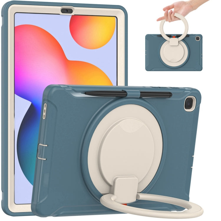 Custodia antiurto tablet con supporto rotante e slot penna
